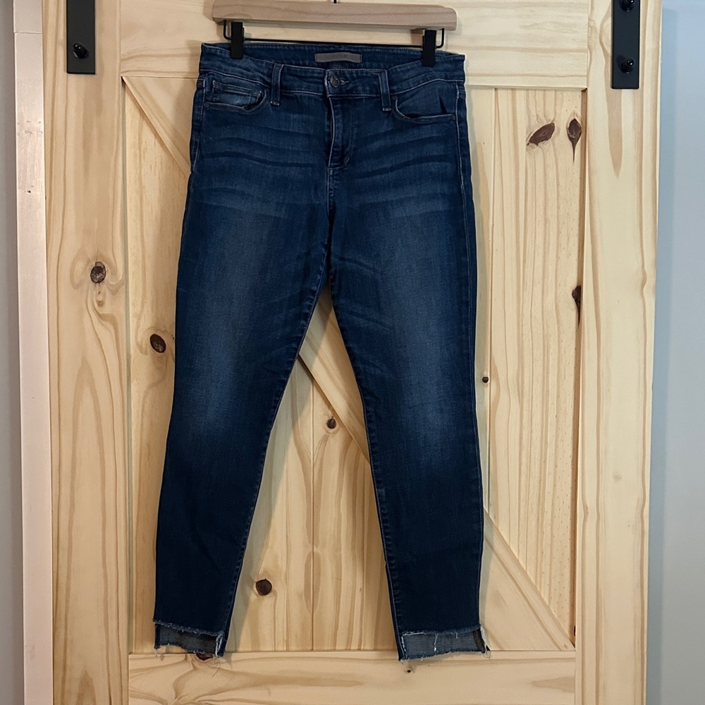 Joe's Jeans Dark Blue Ankle Cropped Denim
